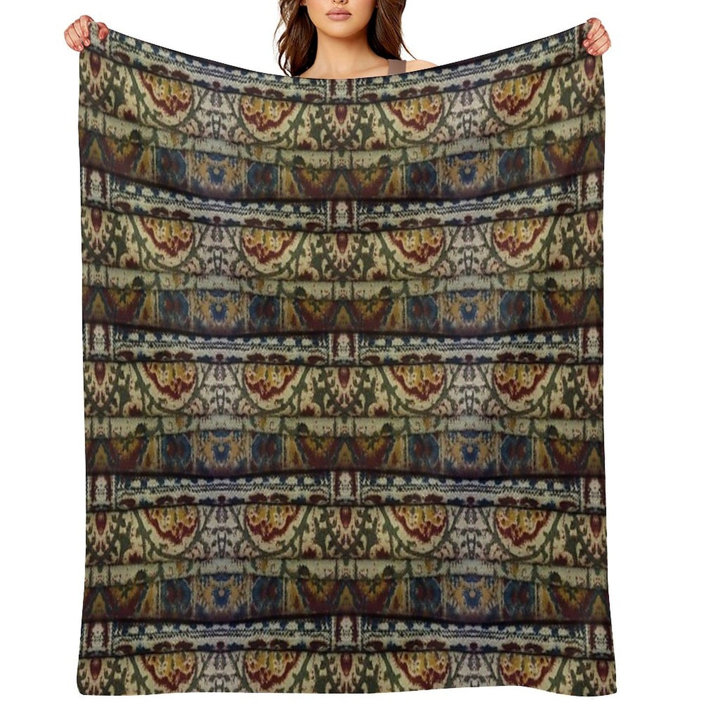 Tex Tile (pattern) Versatility Throw Blanket