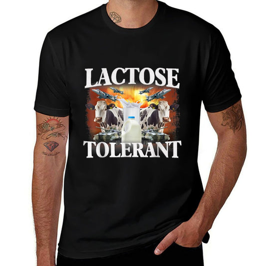 Lactose Tolerant Meme Funny Oddly Specific Dank Meme  Quick-drying T-Shirt