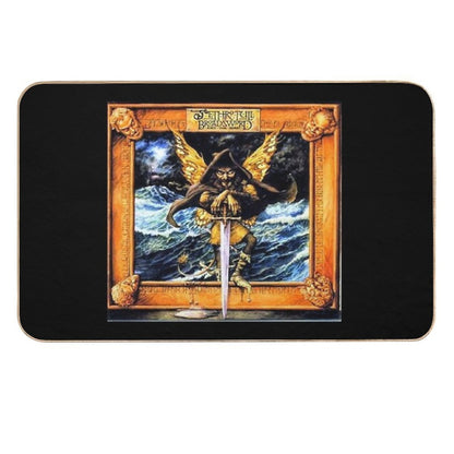 Tull Due Premium Jethro Band Performing Folk Music Rock Man Old Memorabilia Vintage  Repositionable Bath Mat