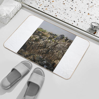 Growing on Stone  Dirt-Trapping Bath Mat