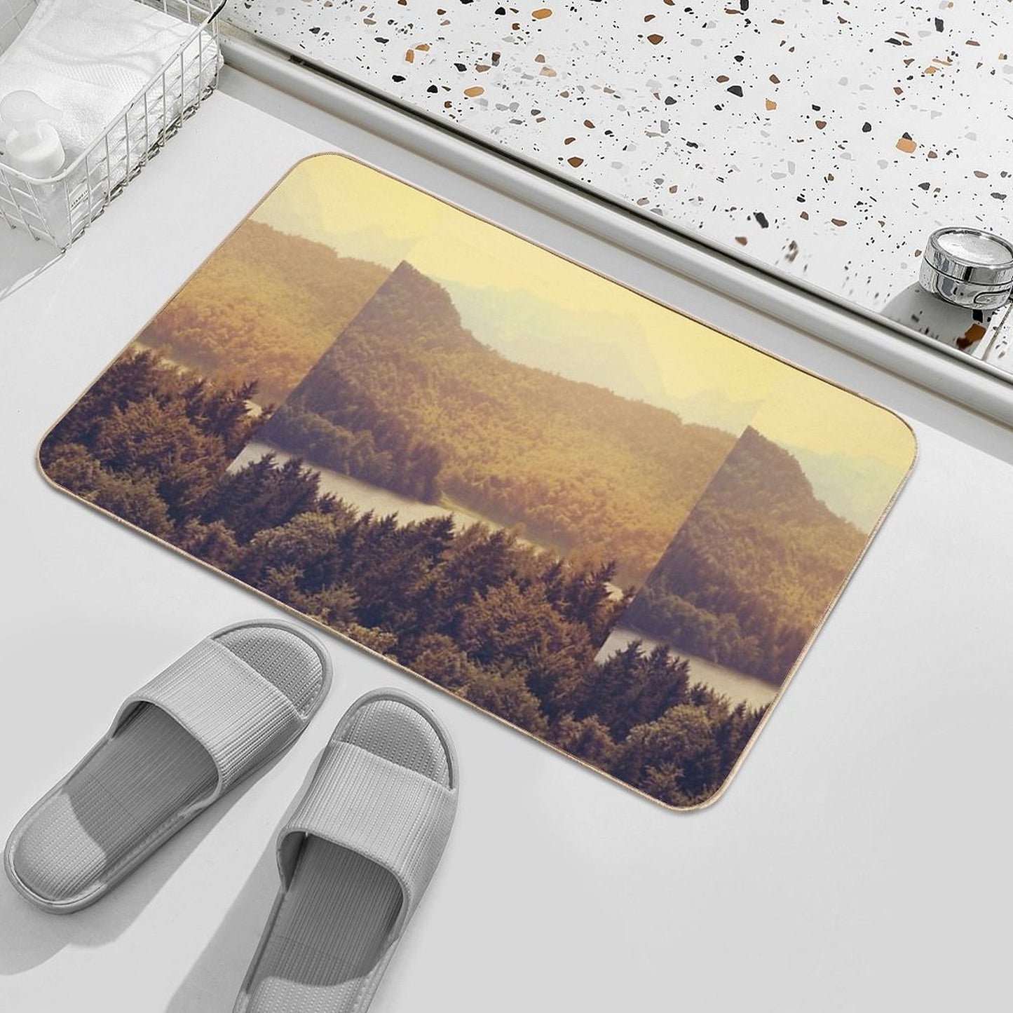 Austria  Repositionable Bath Mat