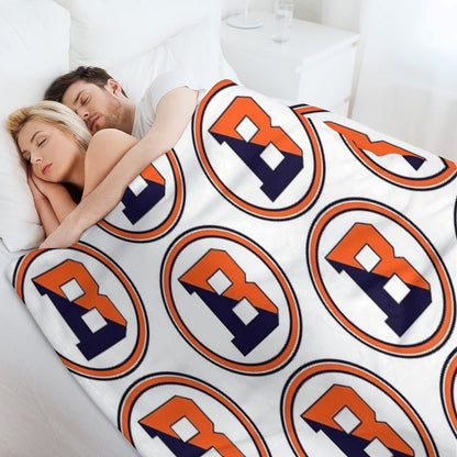 Bucknell Emblem Premium Throw Blanket