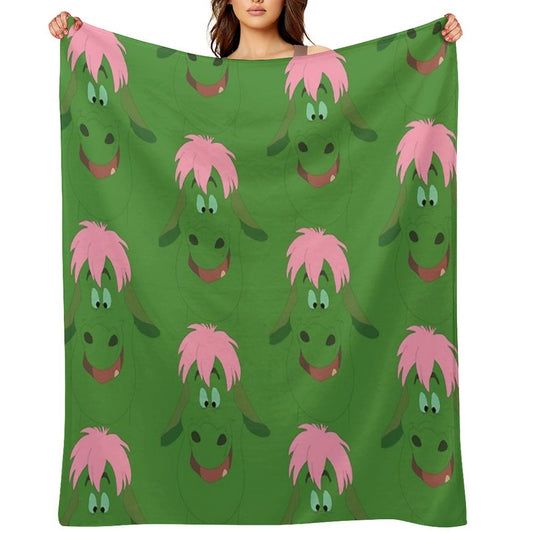 Elliot The Dragon Durable Throw Blanket