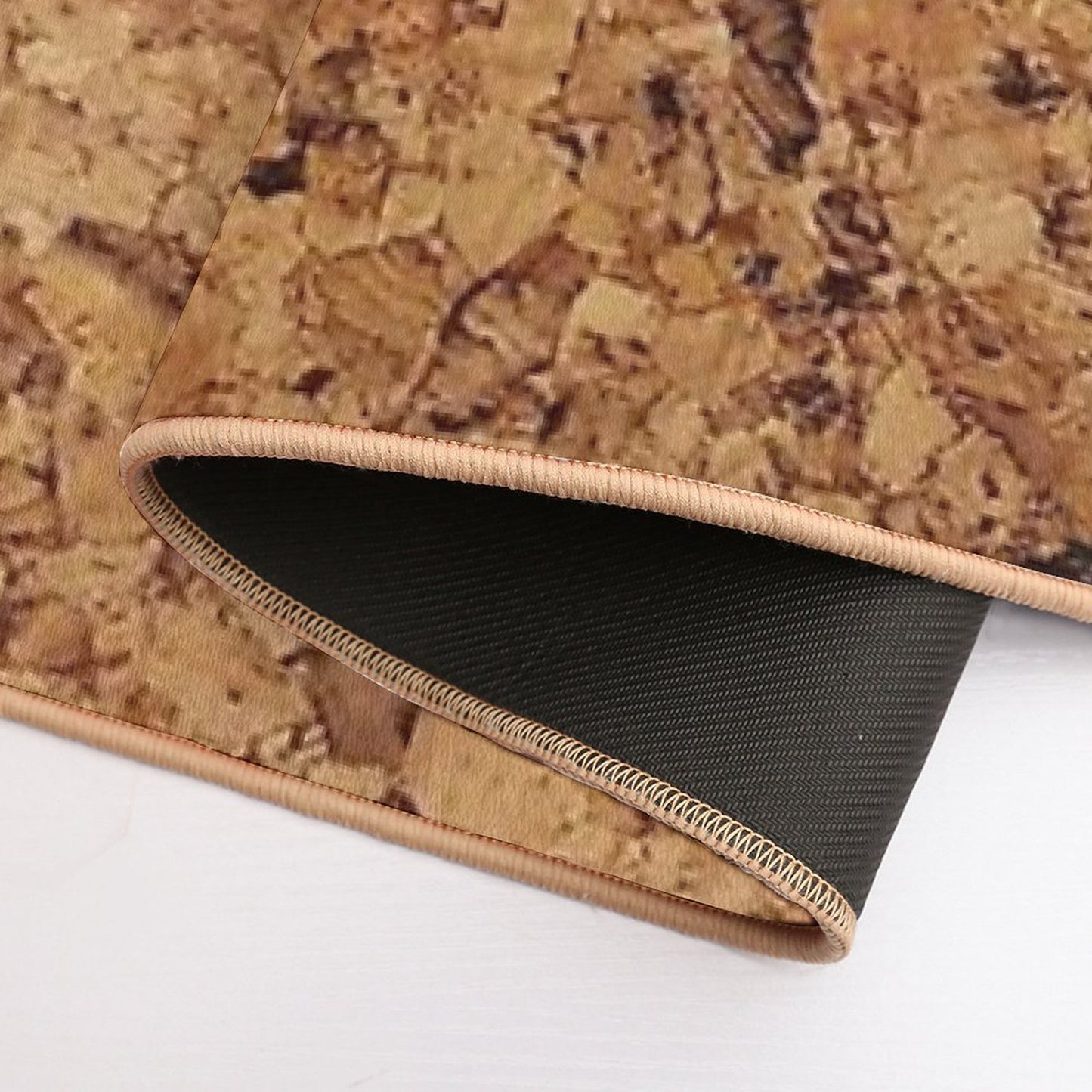 Cork Texture  Odorless Bath Mat