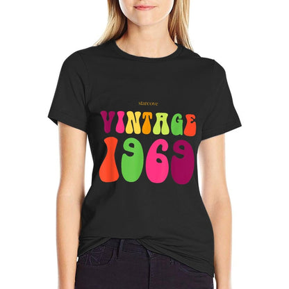 50th Birthday Tshirt, Gift Vintage 1969 Born in 50 Years  Versatile T-Shirt