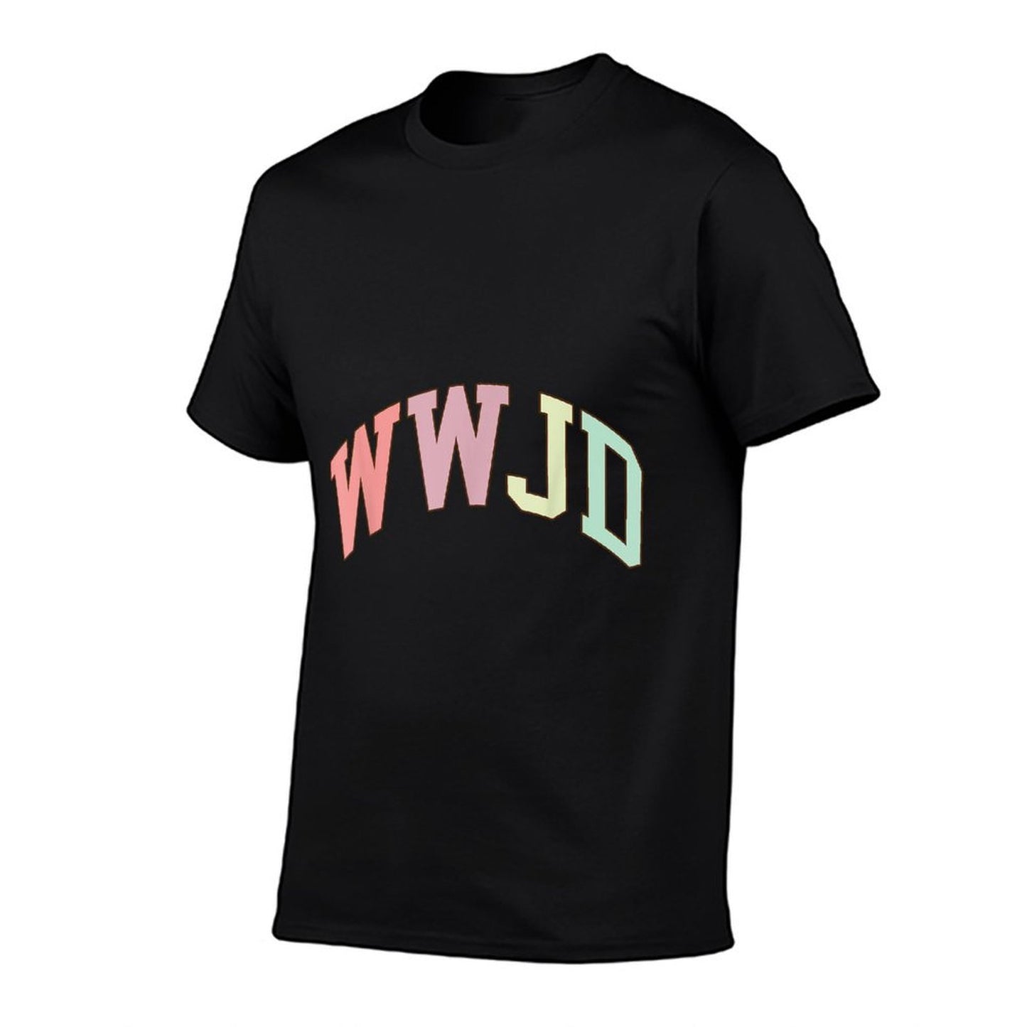 WWJD What Would Jesus Do Christian Bible Faith Minimalist  Breathable T-Shirt