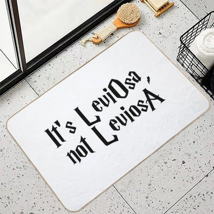 It Is LeviOsa, Not LeviosA  Absorbent Bath Mat
