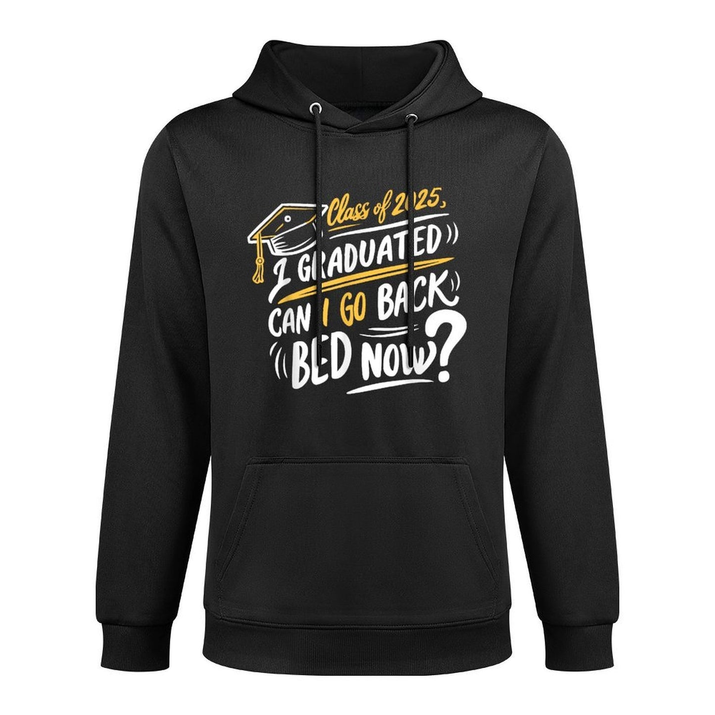 Retro Class Of 2025 I Graduated Can I Go Back To Bed Now Moisture-Wicking Hoodie