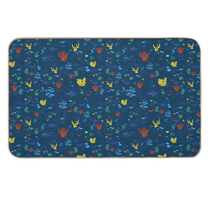 Deep Sea Rainbow  Rapid-Drying Bath Mat