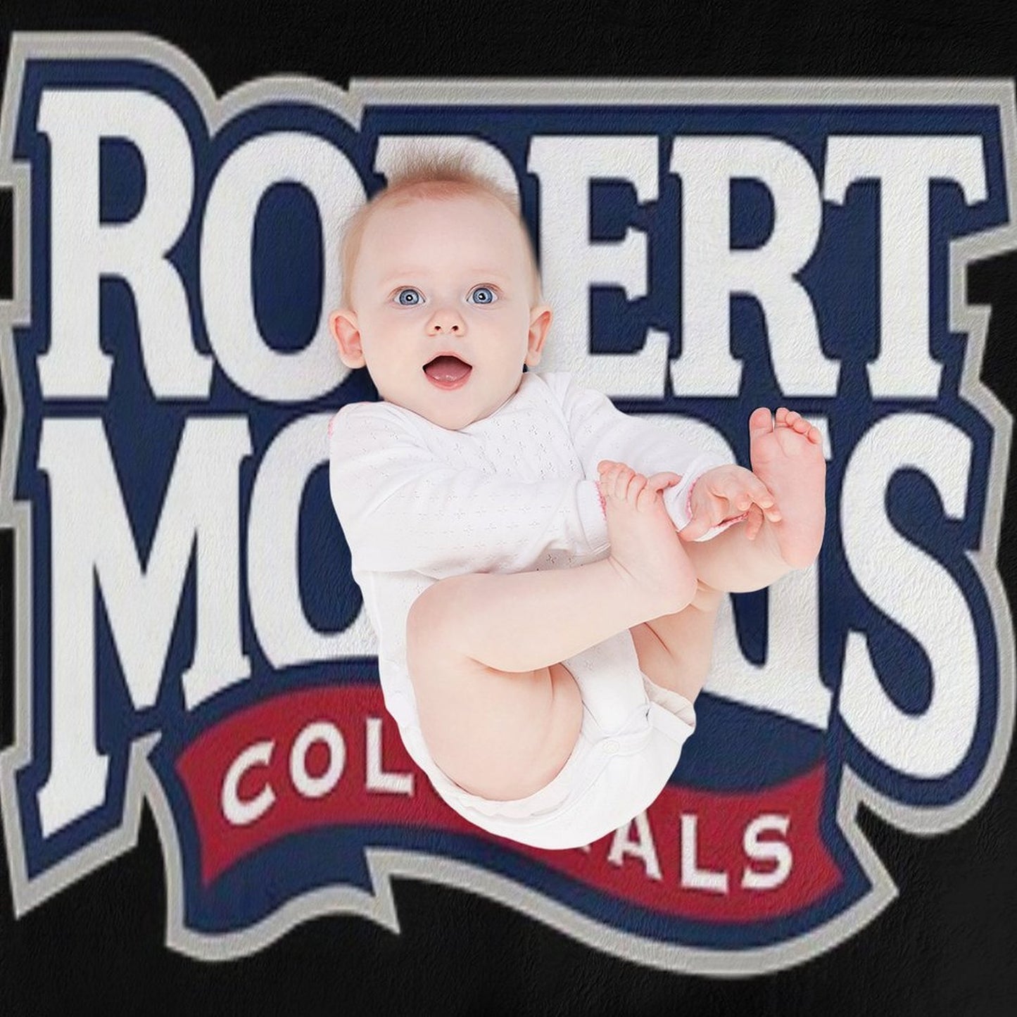 Robert Morris Colonials Worark Classic Versatility Throw Blanket