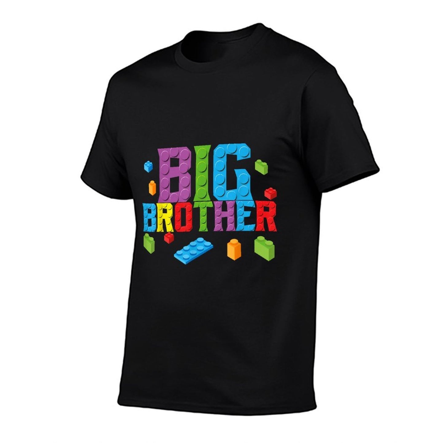 Big Brother Master Builder Building Bricks Blocks Family Set  Summer-ready Fabric T-Shirt