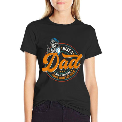 Just A Dad Who Always Came Back With The Milk Father&#39;s Day  Lightweight T-Shirt