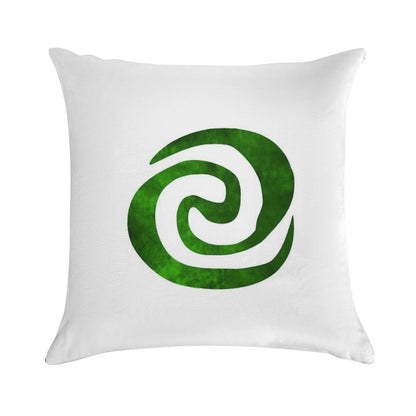 Green Te Fiti Soft Bedroom Essential Throw Pillow
