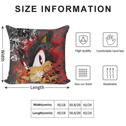 Shadow Stare Back V2.0 Soft Fade-Resistant Throw Pillow