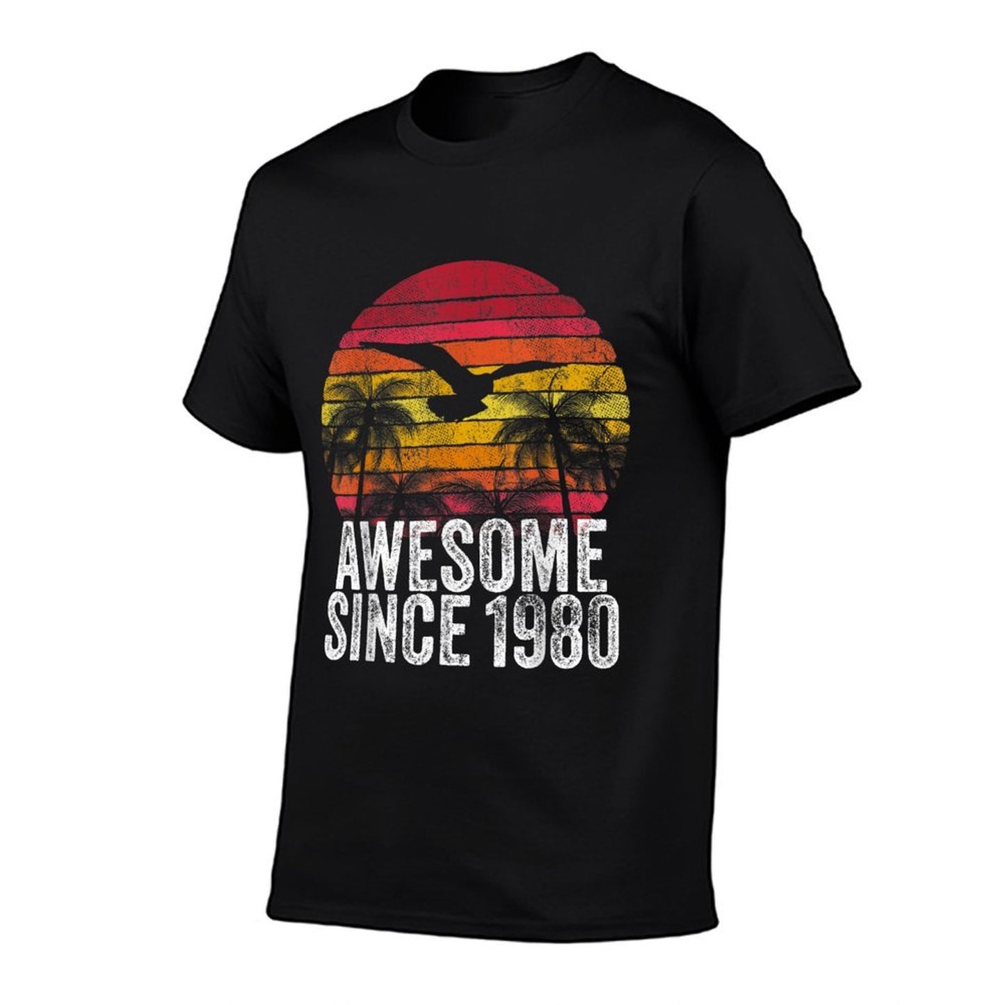 Awesome Since 1980 40th Birthday Gift Vintage Men Women  Classic T-Shirt