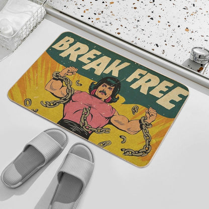 Break Free  Dirt-Trapping Bath Mat