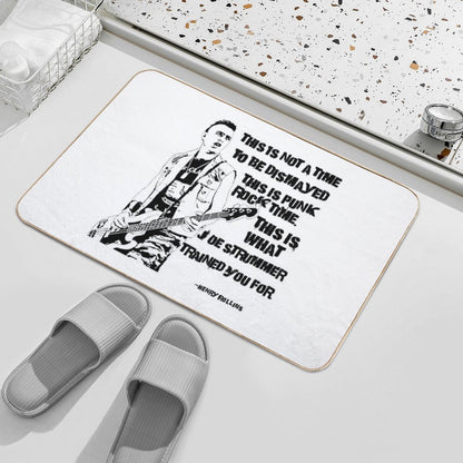 This Is Punk Rock Time  Pet-Safe Bath Mat