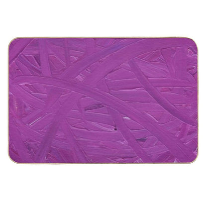 Magenta Arcs  Fade-Resistant Bath Mat