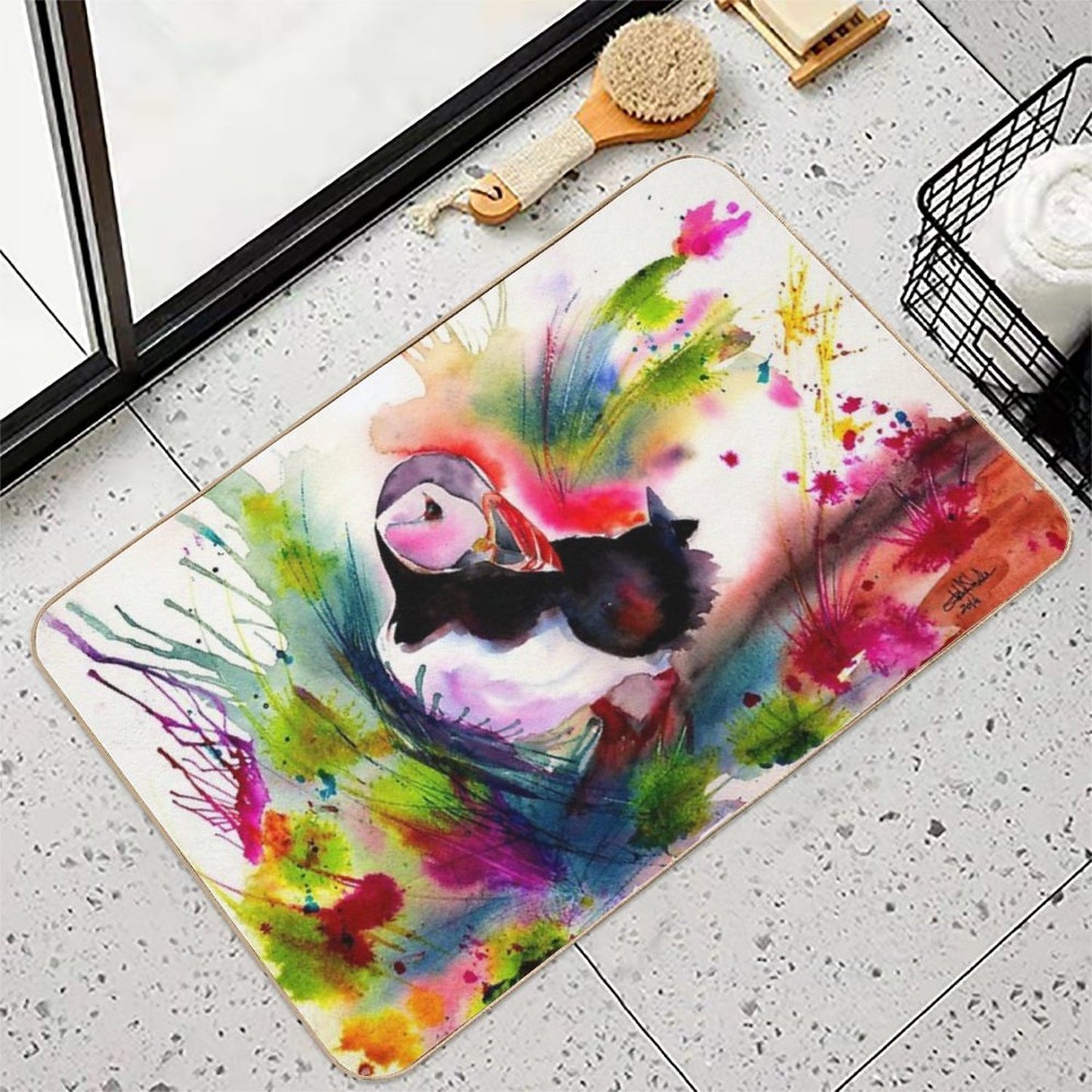 Puffin  Versatile Bath Mat