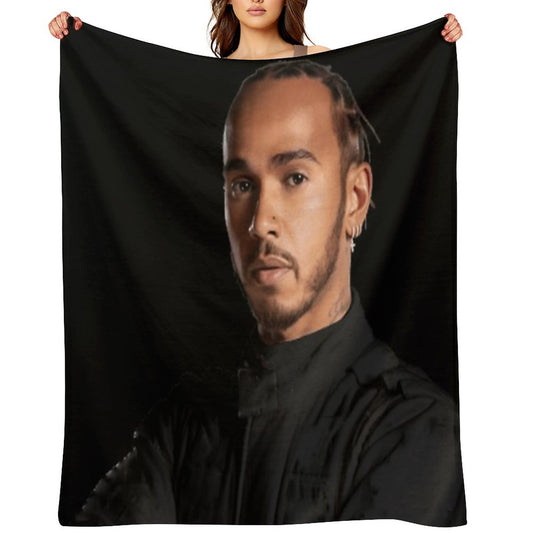 Lewis Hamilton All-season Throw Blanket
