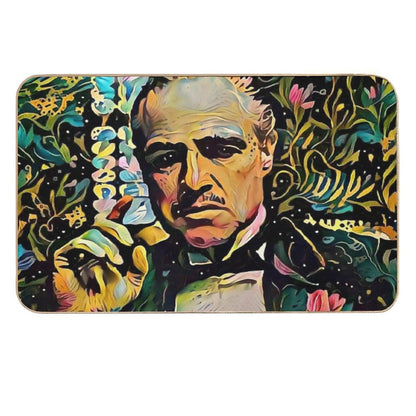 Abstract of Godfather  Versatile Bath Mat