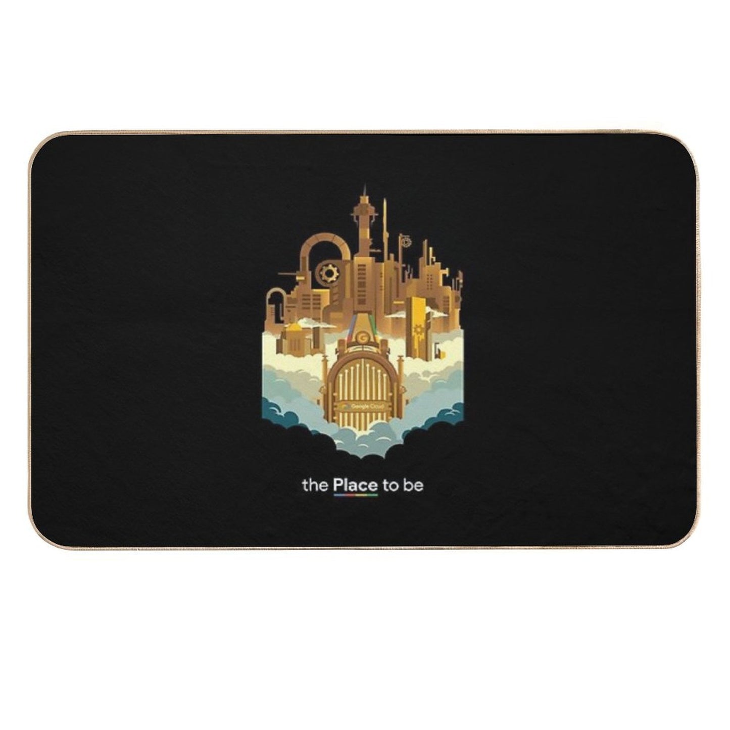 Google Cloud Platform - GCP  Easy To Clean Bath Mat