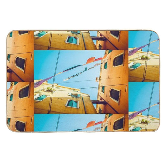 Venice's Architecture  Stain-Proof Bath Mat