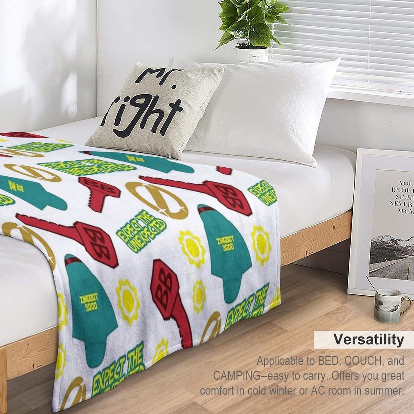 Big Brother Icon Pattern Compact Throw Blanket