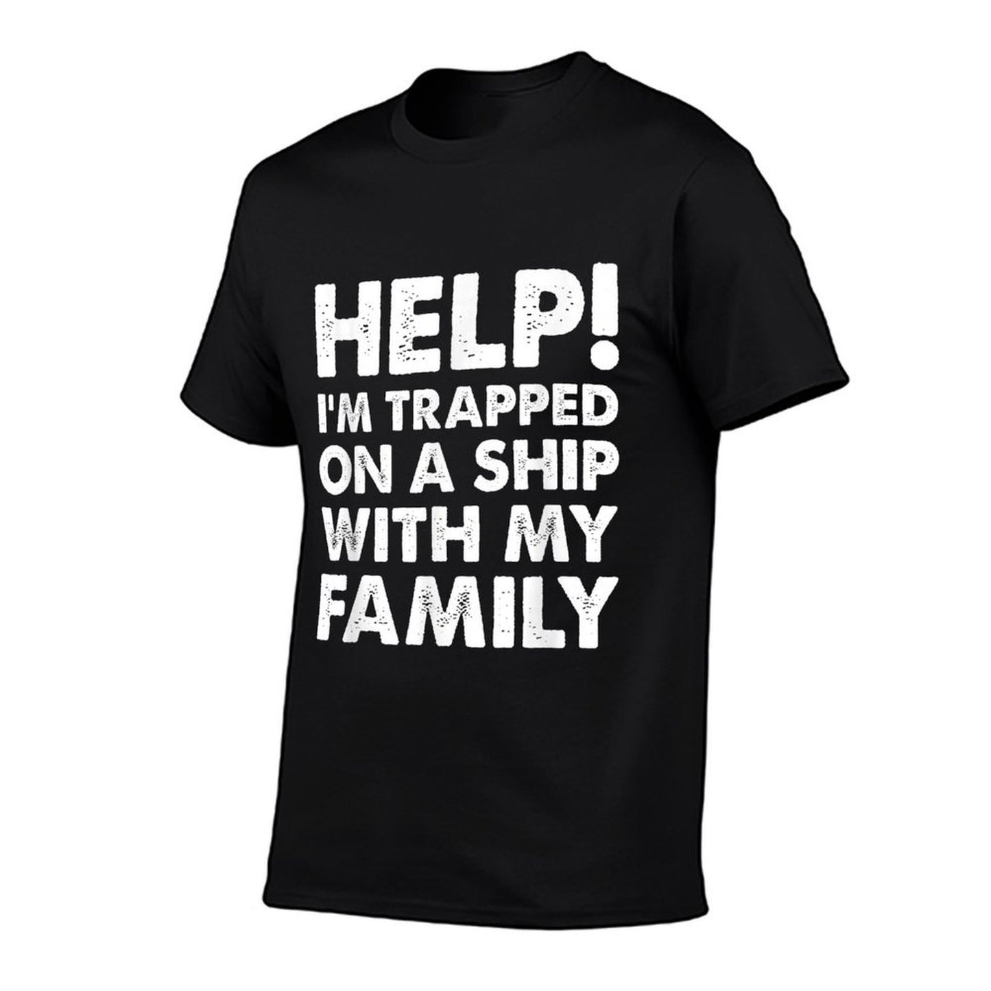 Funny Family Cruise Matching Vacation Cruising  Heathered Texture T-Shirt
