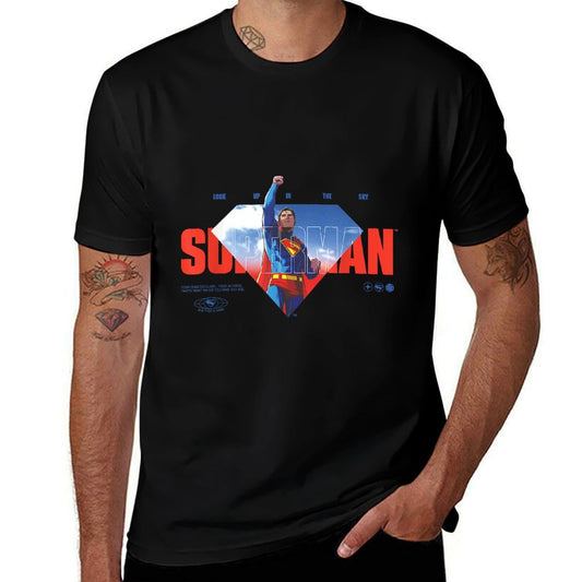 Superman (2025) Up In The Sky  Graphic-printed T-Shirt