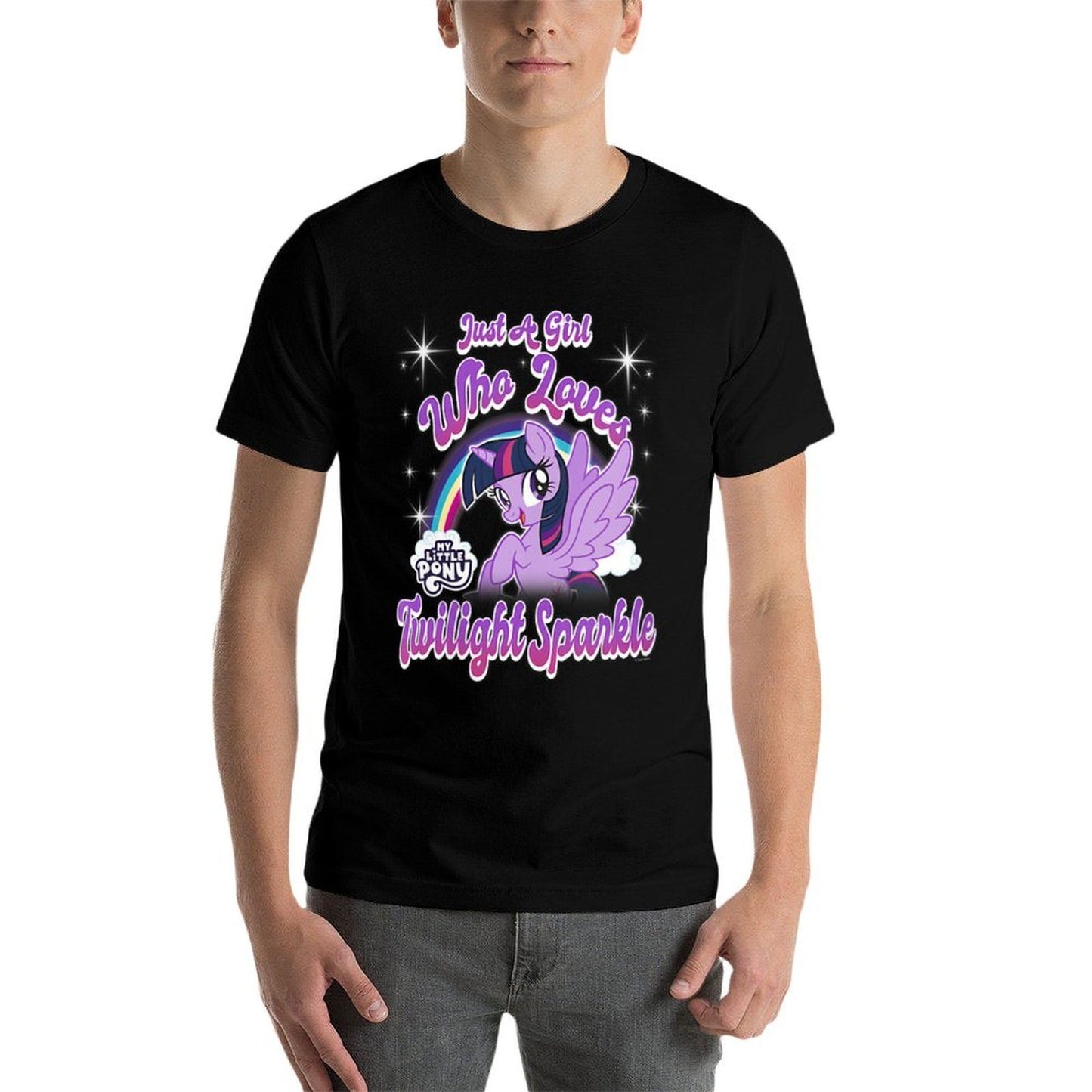 My Little Pony Friendship Is Magic Girl Twilight Sparkle  Slim-fit Cut T-Shirt