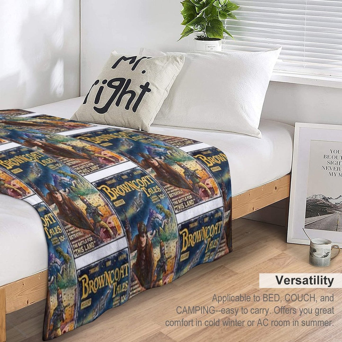 Browncoat Tales Shrink-resistant Throw Blanket