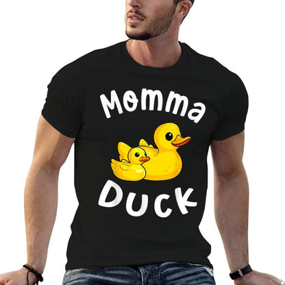 Momma Duck Birthday Rubber Duck Kids Family Matching  Versatile T-Shirt