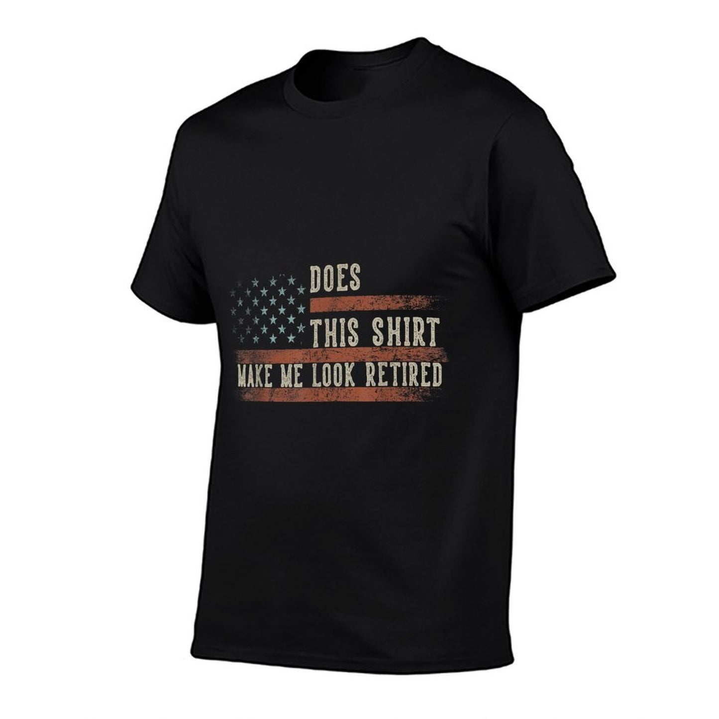 Does This Make Me Look Retired USA Retirement  Vintage-inspired T-Shirt