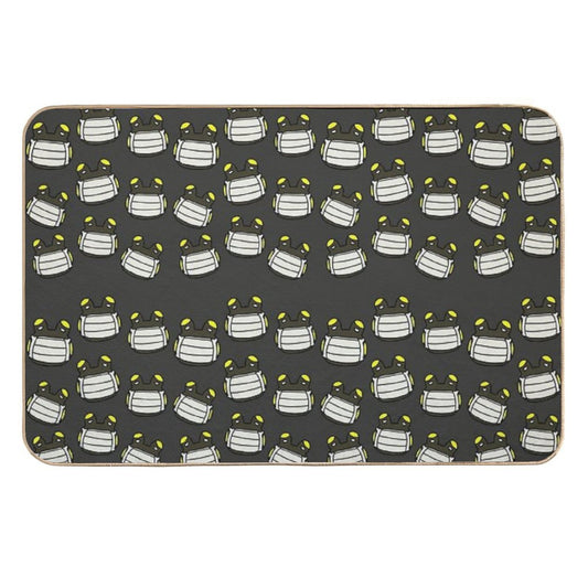 Raddle Print  Pet-Safe Bath Mat