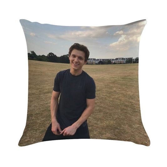 Tom Holland Soft High-Density Material Throw Pillow