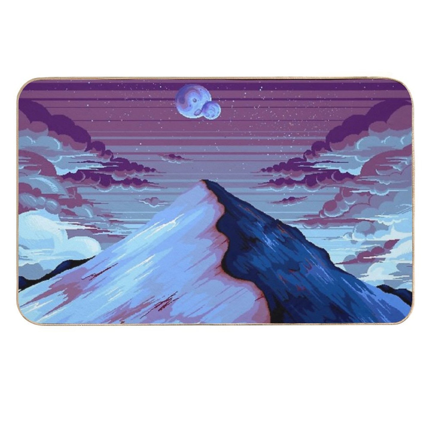 Mountain  Eco-Friendly Bath Mat