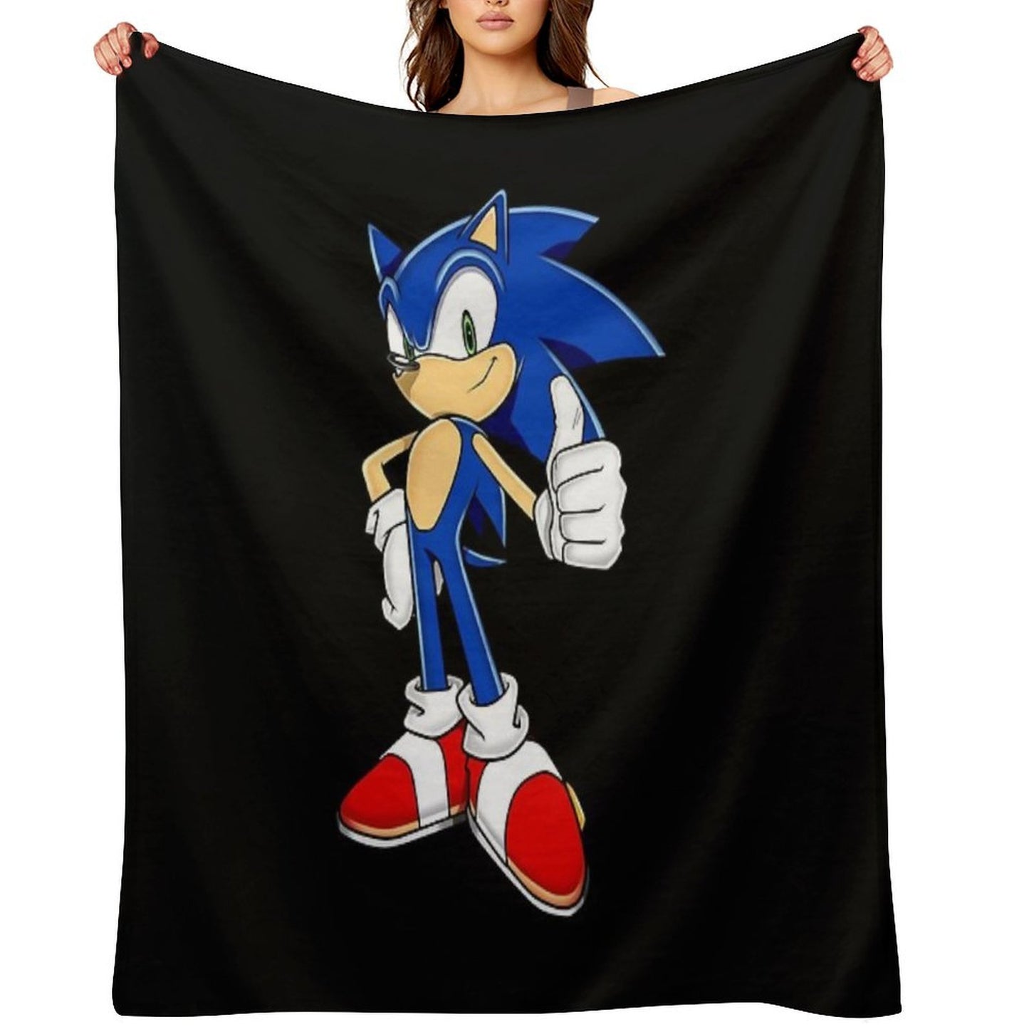 Sonic Shrink-resistant Throw Blanket