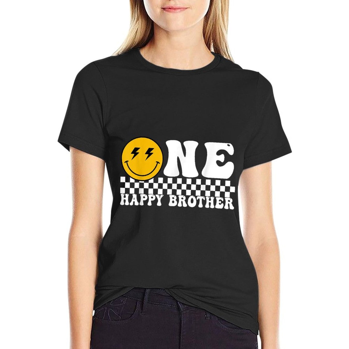 One Happy Dude Brother 1st Birthday Family Matching  Quick-drying T-Shirt