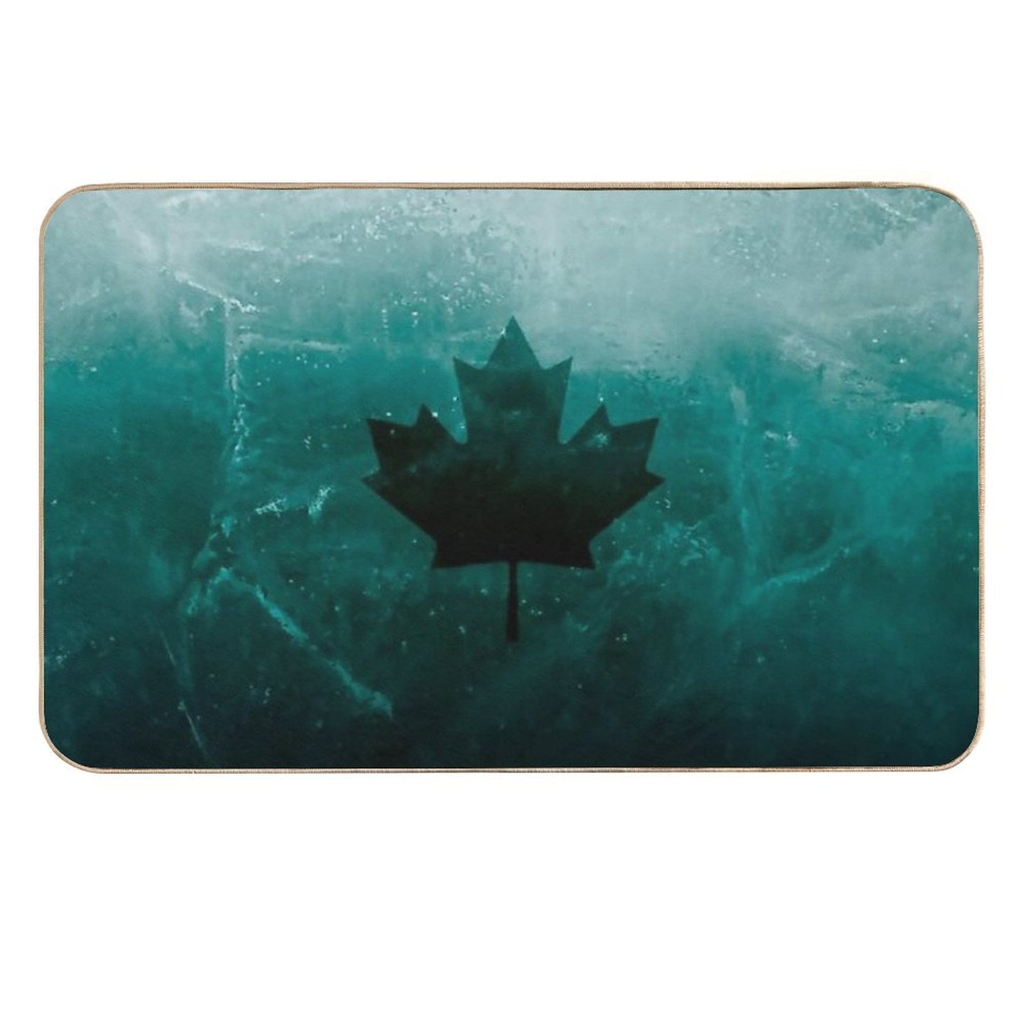 Black Ice Extra Wide  Dirt-Trapping Bath Mat