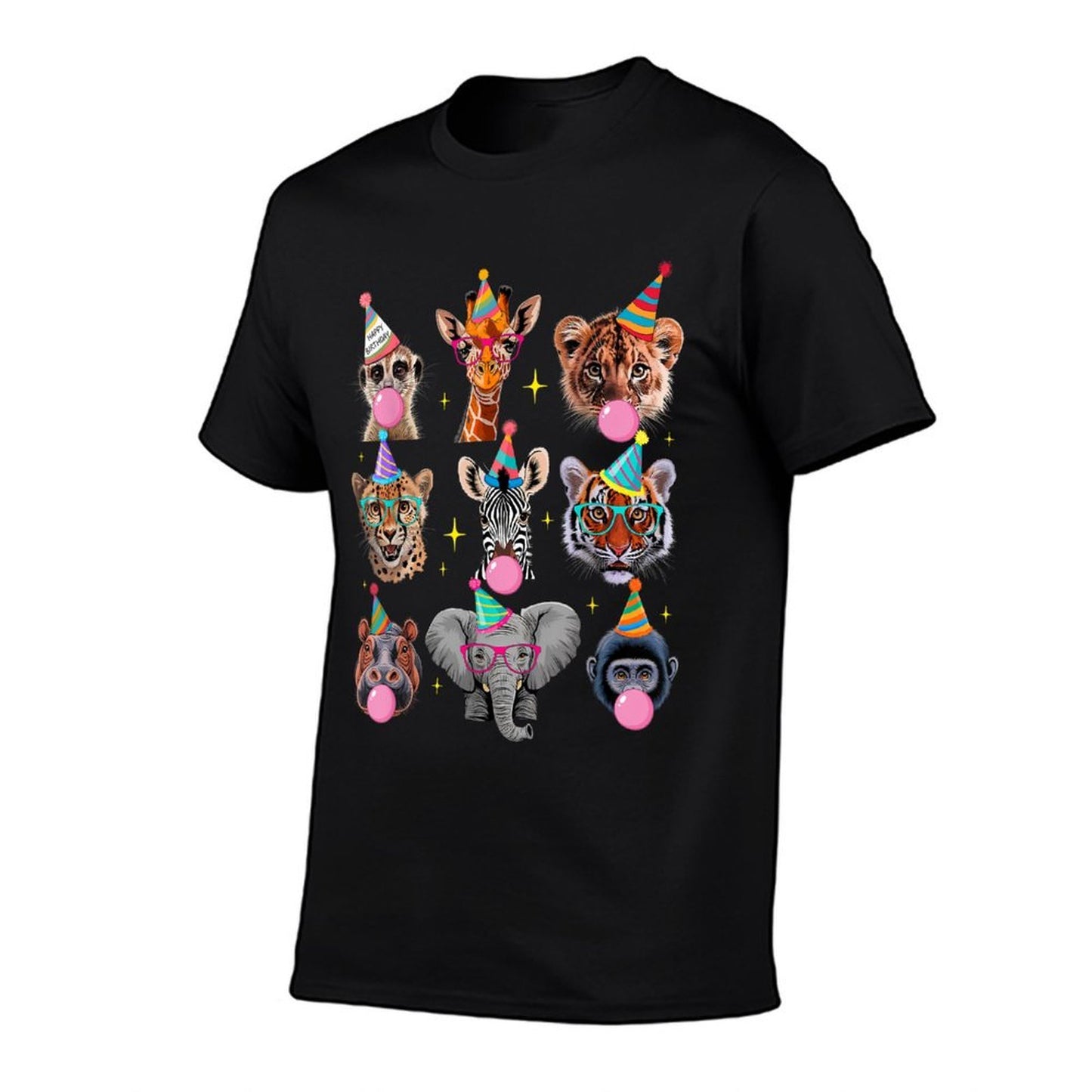 Zoo Animals Wildlife Safari Jungle Birthday Party Kids Cute  Affordable Price T-Shirt