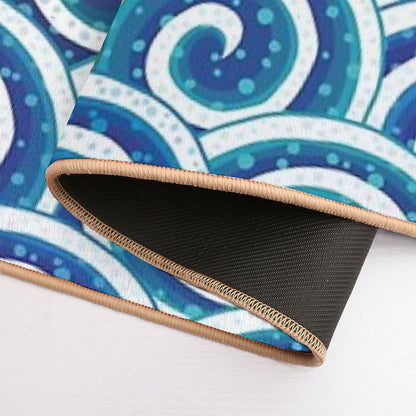 Waves And Waves  Pet-Safe Bath Mat