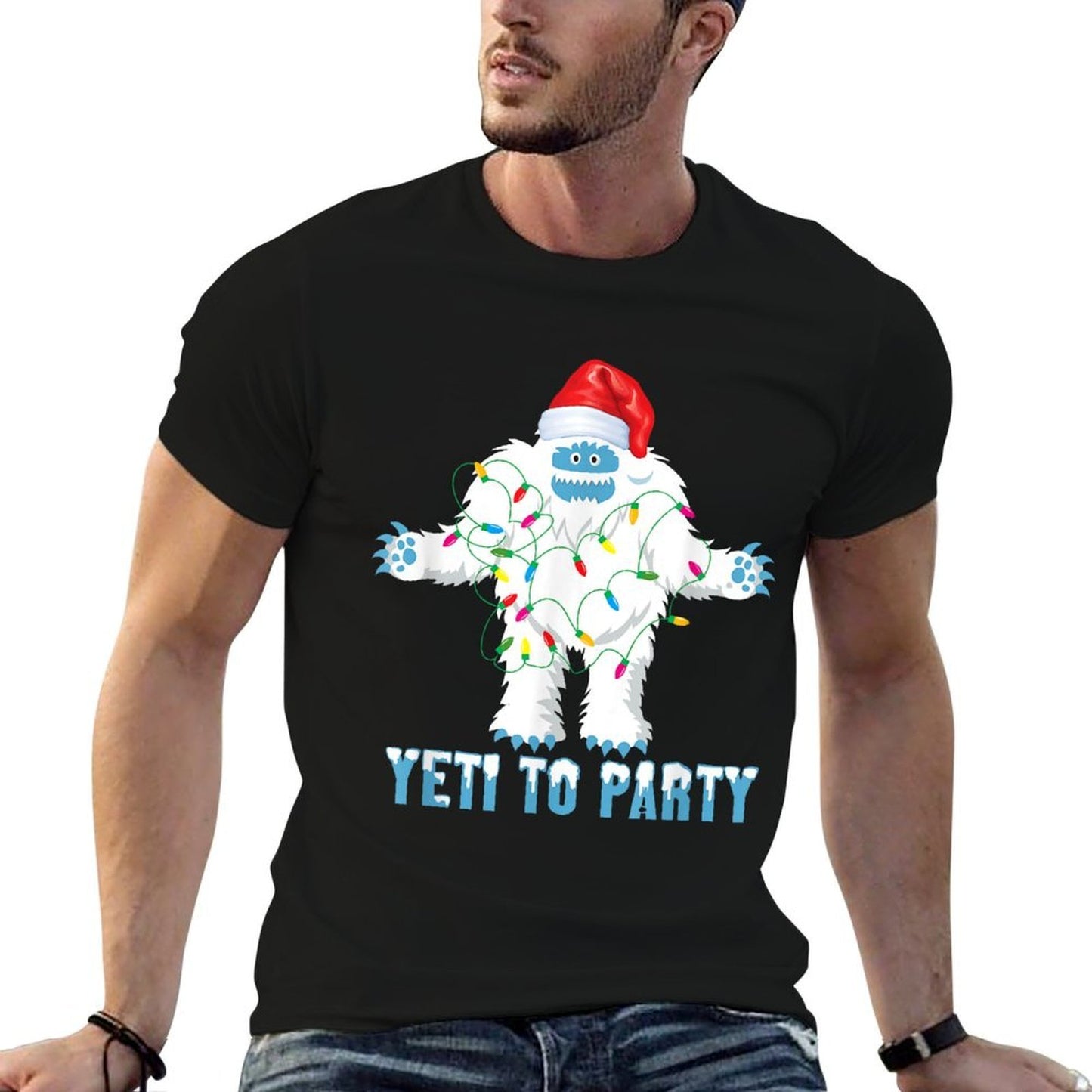Christmas Yeti To Party Shirt Cute Yeti for Christmas  Vintage-inspired T-Shirt