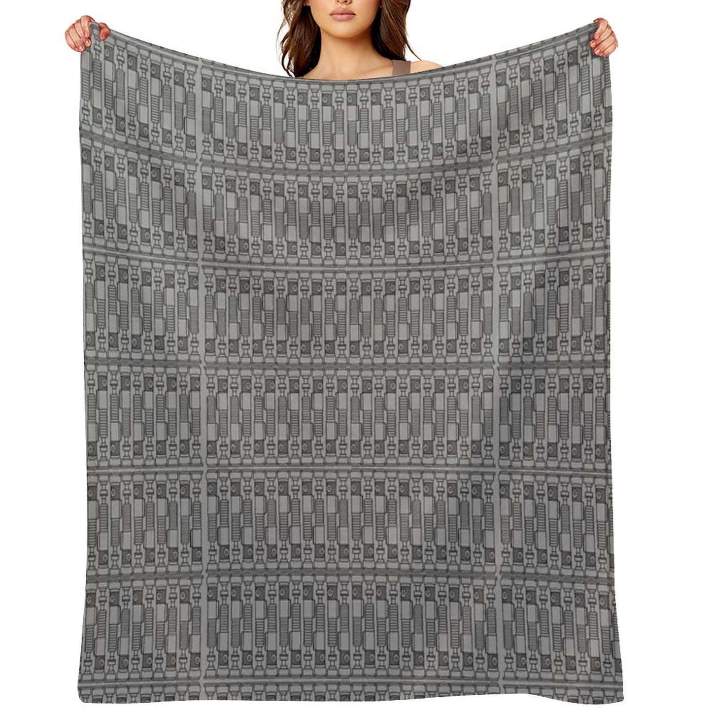 Laser Sword Pattern Comfort Throw Blanket