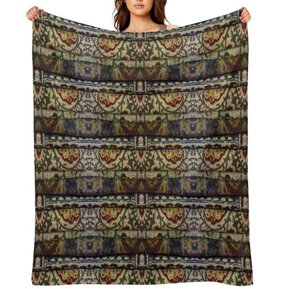 Tex Tile (pattern) Versatility Throw Blanket