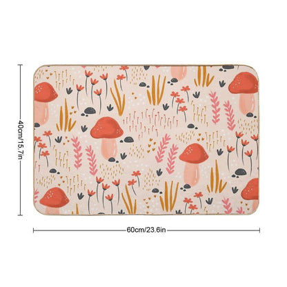 Magical Autumn Fairy Garden Durable Bath Mat