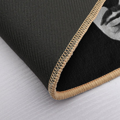 Day Gift Light Blue Mouth Of Madness Long Sleeve Cool Gift  Repositionable Bath Mat