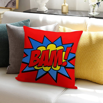 Bam! Soft Ultra-Soft Texture Throw Pillow