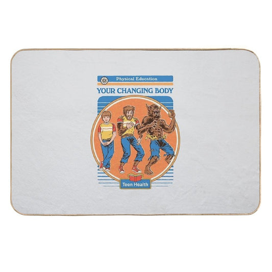 Your Changing Body  Pet-Safe Bath Mat