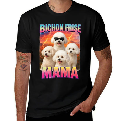 Bichon Frise Mama Premium Comfortable T-Shirt